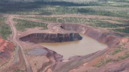 The Redmond mine is located 15 km  south of Labrador Iron Mines' Silver Yards processing facility near Schefferville. Credit: Labrador Iron Mines