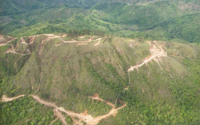 Pershimco Resources' Cerro Quema gold project in southern Panama. Credit: Pershimco Resources