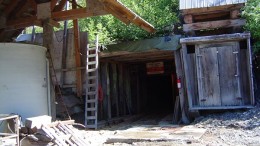 A portal at Ascot Resources' past-producing Premier gold-silver project in northwest British Columbia. Credit:  Ascot Resources