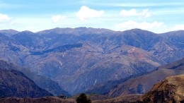 The view from Panoro Minerals' Cotabambas copper project in Peru, 50 km southwest of Cuzco. Credit: Panoro Minerals