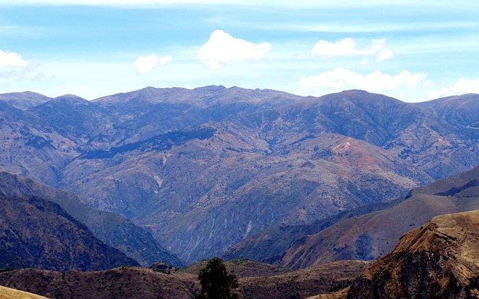 The view from Panoro Minerals' Cotabambas copper project in Peru, 50 km southwest of Cuzco. Credit: Panoro Minerals