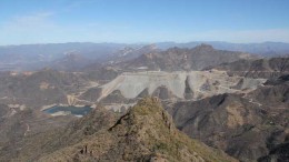 Coeur Mining's Palmarejo gold-silver mine, 420 km southwest of the city of Chihuahua, Mexico. Credit: Coeur Mining