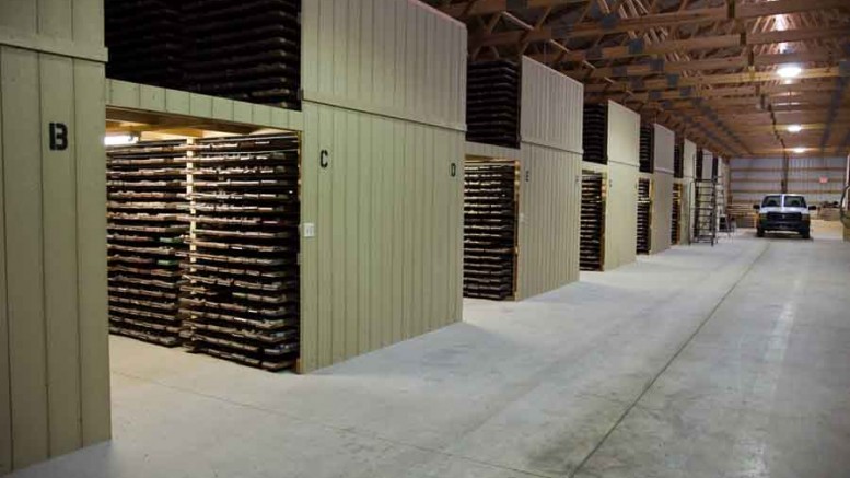 A core-storage facility at Aquila Resources' Back Forty gold-zinc project in Michigan's Upper Peninsula. Credit: Aquila Resources