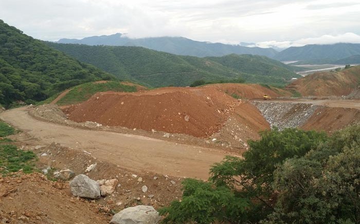 A stockpile of ore from Torex Gold's Guajes gold mine in Mexico's Guerrero gold belt. Credit: Torex Gold