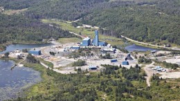 Vale's Totten nickel-copper-precious metals mine in Sudbury, Ontario. Credit: Vale