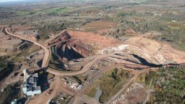 An aerial view of Selwyn Resources' ScoZinc mine in Nova Scotia. Credit: Selwyn Resources