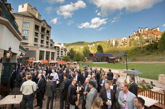 Delegates mingle at the Precious Metals Summit in Colorado. Credit: Precious Metals Summit