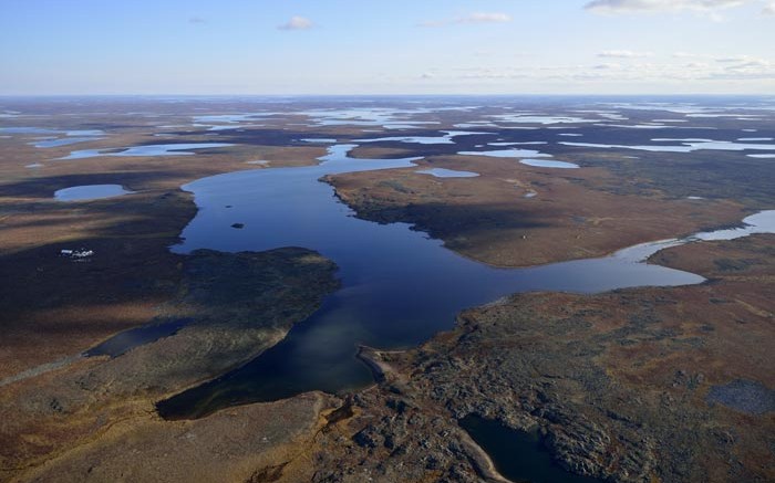 The Whale Tail zone at Agnico Eagle Mines' Amaruq gold project in Nunavut. Credit: Agnico Eagle Mines