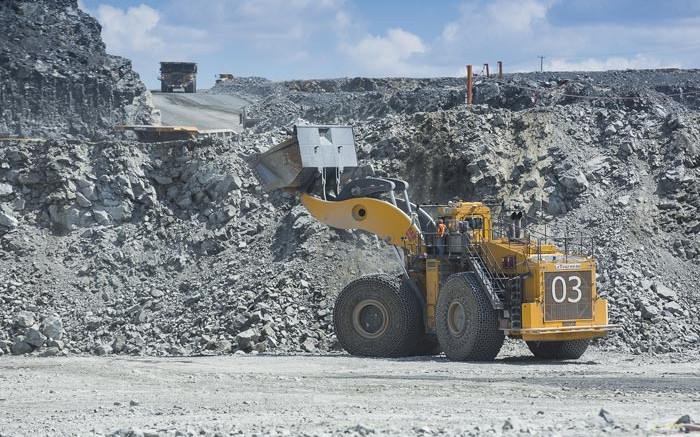 In the pit at Yamana Gold and Agnico Eagle Mines' Canadian Malartic gold mine in Quebec. Credit: Yamana Gold