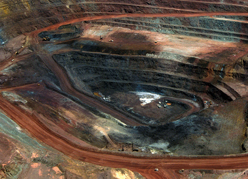 Cliffs Natural Resources'  Koolyanobbing iron ore mine in Australia. Credit:  Cliffs Natural Resources