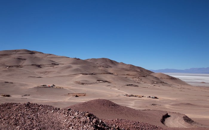 Lumina Copper's Taca Taca copper project in northwest Argentina. Lumina was the top mining company by market capitalization on the TSX Venture Exchange as of June 2014. First Quantum Minerals bought Lumina for $470 million in a deal that closed in August. Credit: Lumina Copper