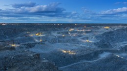 Agnico Eagle Mines and Yamana Gold's Canadian Malartic gold mine in Quebec. Osisko Gold Royalties holds a 5% net smelter return royalty on the mine. Credit: Agnico Eagle Mines