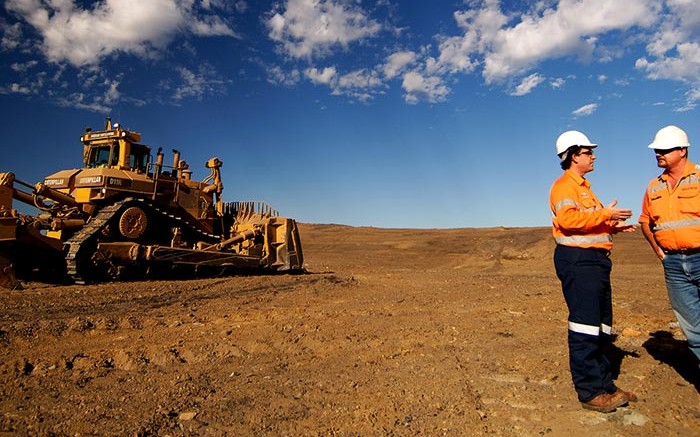 Workers and equipment at Glencore's 55%-owned Newlands coal project in northern Queensland, Australia. Credit: Glencore