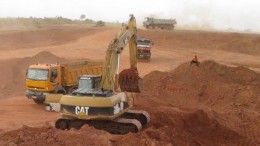 Construction at True Gold Mining's Karma project in Burkina Faso. Credit: True Gold Mining