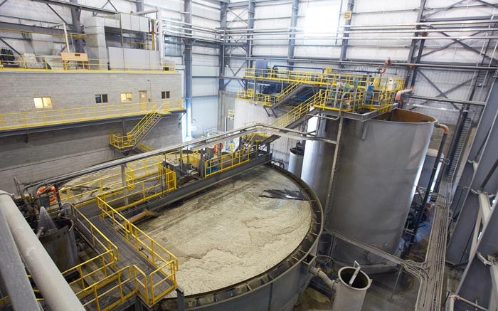 Processing facilities at Copper Mountain Mining's namesake copper mine in B.C. Credit: Copper Mountain Mining