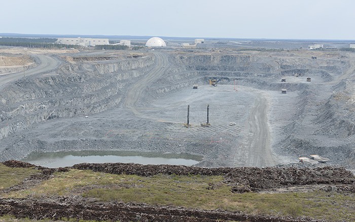 Detour Gold's Detour Lake gold mine, 185 km northeast of Cochrane, Ontario.  Credit: Detour Gold