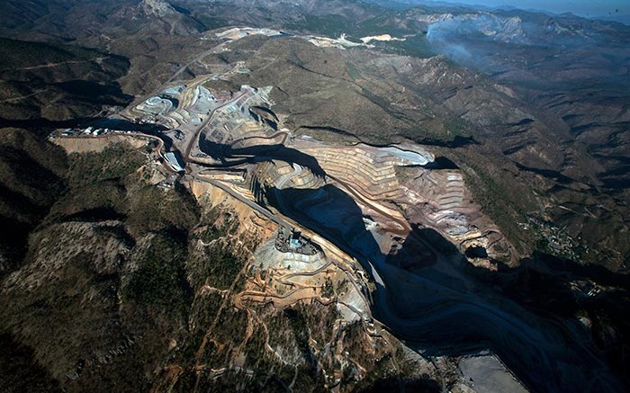 An aerial view of Alamos Gold's Mulatos gold mine in Sonora, Mexico. Credit: Alamos Gold