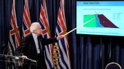Panel chair Norbert Morgenstern presents findings from a B.C. government-ordered investigation into the tailings dam collapse last August at Imperial Metals' Mount Polley gold-copper mine near Likely, B.C. Credit: Province of British Columbia