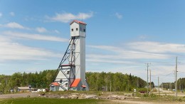 A historic headframe at Premier Gold Mines' Hardrock gold project in Ontario. Centerra Gold can earn a 50% stake in the project by investing up to $300 million. Credit: Premier Gold Mines