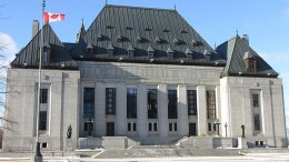 The Supreme Court of Canada Building in Ottawa, Ont. Photo by D. Gordon E. Robertson.