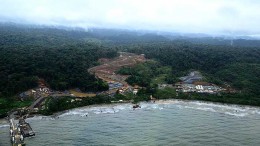 Port facilities at First Quantum Minerals' Cobre Panama copper-gold project in Panama. Credit: First Quantum Minerals