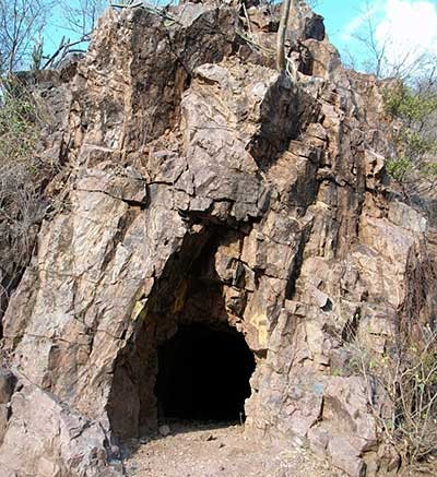 An adit at Condor Gold's historic La India gold project in Nicaragua. Credit: Condor Gold