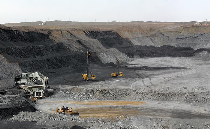 SouthGobi Resources' Ovoot Tolgoi coal mine in Mongolia. Credit: SouthGobi Resources.