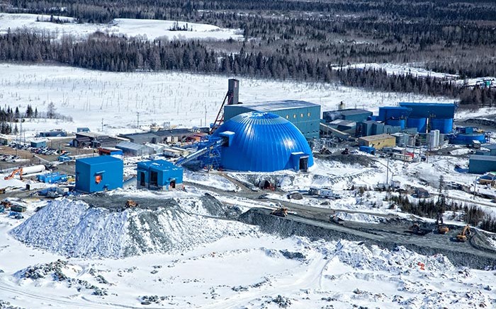 An aerial view of Lake Shore Gold's Bell Creek gold mill in Timmins, Ontario. Credit: Lake Shore Gold