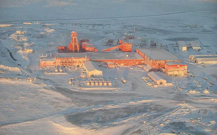 The plant WPC Resources' past-producing historic Lupin gold project in Nunavut. Credit: WPC Resources