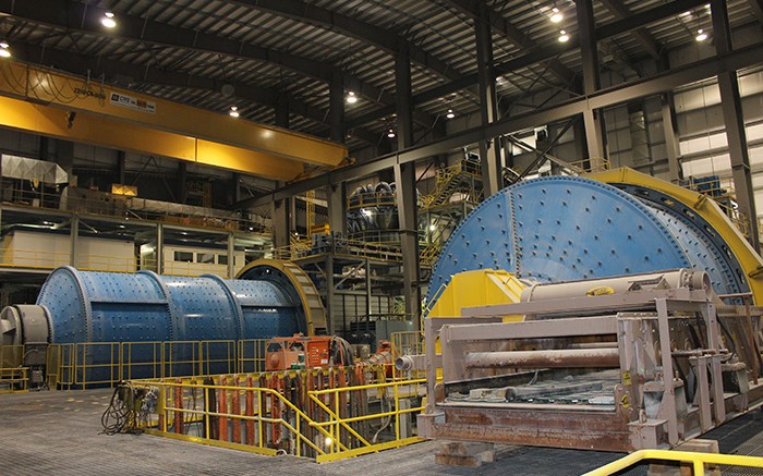 The processing plant at Imperial Metals' Red Chris copper-gold mine in northwestern British Columbia, 80 km south of Dease Lake. Credit: Imperial Metals.