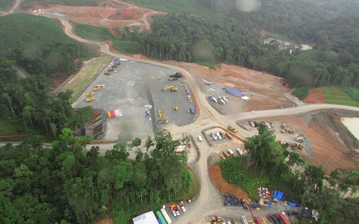 First Quantum Minerals' Cobre Panama copper project in Panama, 120 km west of Panama city. Credit: First Quantum Minerals