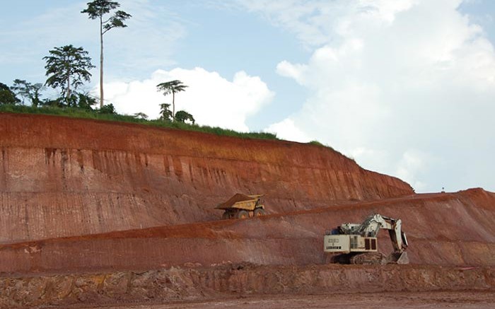 Machines in the north pit at Endeavour Mining's Agbaou gold mine Cte d'Ivoire. Source:  Endeavour Mining