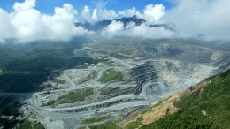 Barrick Gold's 47.5%-owned Porgera gold mine in Papua New Guinea. Source: Barrick Gold