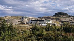 Imperial Metals' Mount Polley copper-gold project, which has been on care and maintenance since last August's tailings spill at the site. Source: Imperial Metals