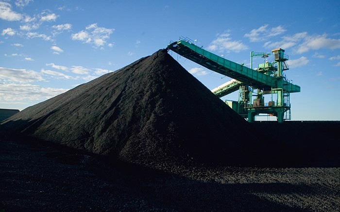 A stockpile at BHP Billiton's Illawarra metallurgical coal-mining complex in New South Wales, Australia. Illawarra will be part of the South32 spinoff. Credit: BHP Billiton