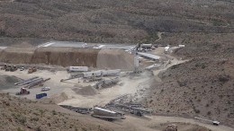 Pilot mining operations in Arizona at Patriot Gold and Northern Vertex Mining's Moss gold-silver project in 2013.  Source: Patriot Gold
