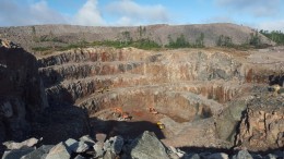 Wallbridge Mining's Broken Hammer copper-nickel-PGM mine near Sudbury, Ontario. Credit: Wallbridge Mining