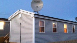 A Galaxy Broadband satellite at a camp in British Columbia. Credit: Galaxy Broadband