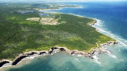 The Donkin coal project in Nova Scotia, which is owned by Kameron Collieries, a Cline Group subsidiary. Credit: Morien Resources.