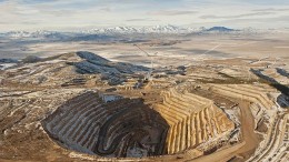 Barrick Gold's Cortez gold mine, 100 km southwest of Elko, Nevada. The mine produced 902,000 oz. gold in 2014.Source: Barrick Gold