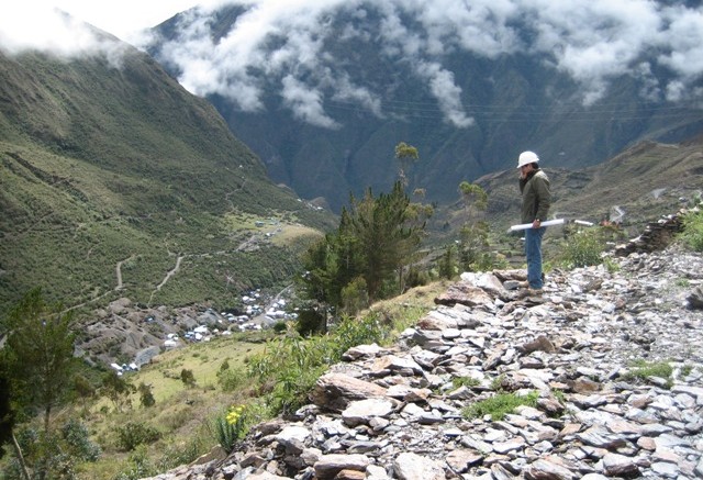 Minera IRL's Ollachea gold project in Peru, as seen in 2011. Photo by John Cumming