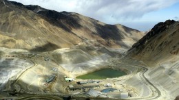 Processing facilities at Anglo American's Los Bronces copper mine in Chile. Credit: Anglo American