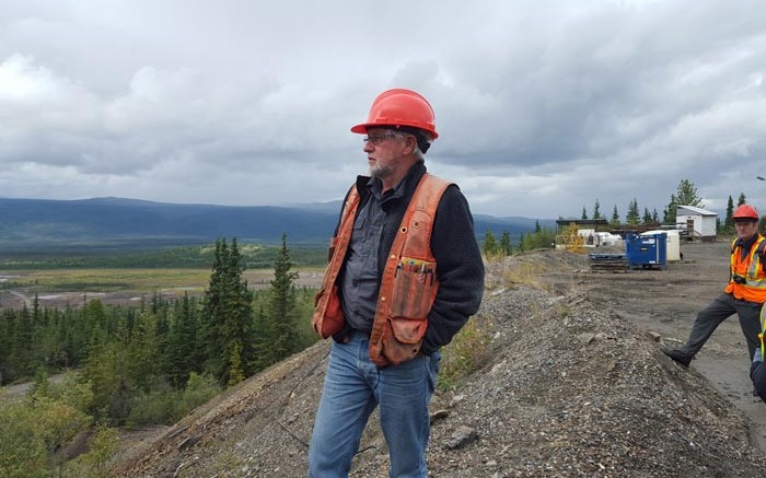 Alan McOnie, Alexco Resource's vice-president of exploration, at the Keno Hill polymetallic project in the Yukon.Photo by Matthew Keevil.