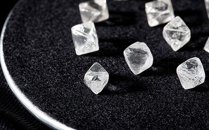 Diamonds from Dominion Diamond's Ekati mine. Credit: Dominion Diamond