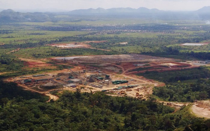 Banro's Namoya gold mine in the Democratic Republic of the Congo. The is 200 km southwest of its Twangiza gold mine. Credit: Banro