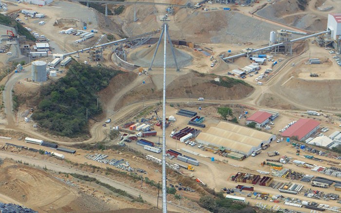 This conveyor belt will carry ore from the second pit down 400 metres to the mill at Torex Gold Resources' El Limon-Guajes gold mine in Mexico, 180 km southwest of Mexico City.Credit: Torex Gold Resources