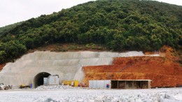 The main access portal at Eldorado Gold's Olympias gold-silver-lead-zinc mine in northern Greece. Credit: Eldorado Gold