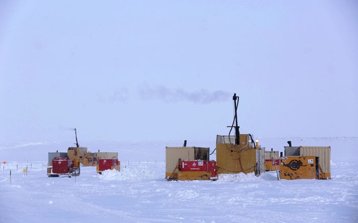 Ice drills at Agnico Eagle's Amaruq gold project in Nunavut. Credit: Agnico Eagle Mines