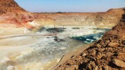 Nevsun's Bisha open-pit copper-zinc mine, 150 km west of Asmara in Eritrea.