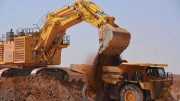 Ore from the Goulagou II pit is loaded into a haul truck at Endeavour Mining’s Karma gold mine in Burkina Faso.  Credit: True Gold Mining